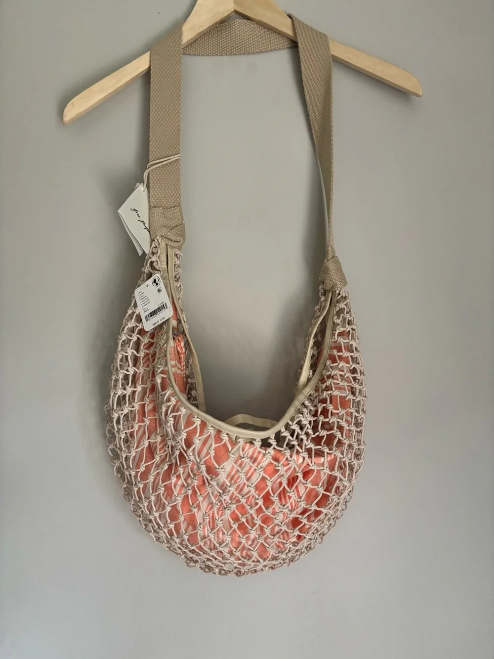 Free People Silver Springs Sling Bag NWT
